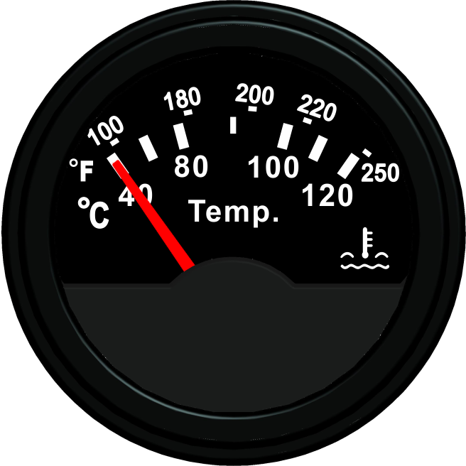 ECCS-Water temperature gauge